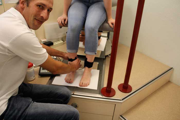 Orthopädische Einlagen und elektronische Fußvermessung